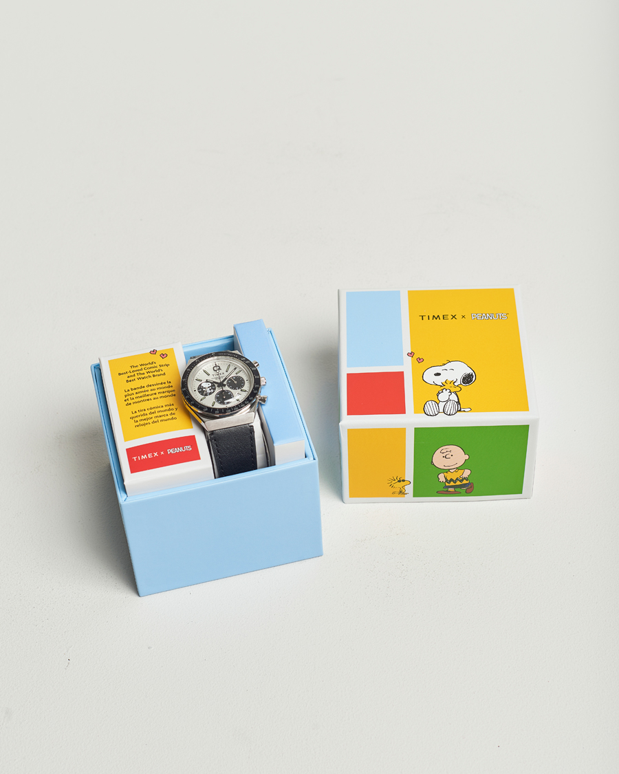 Uomini | Timex Q Timex Snoopy Chronograph 40mm White Dial | Timex | Q Snoopy Chronograph 40mm White Dial