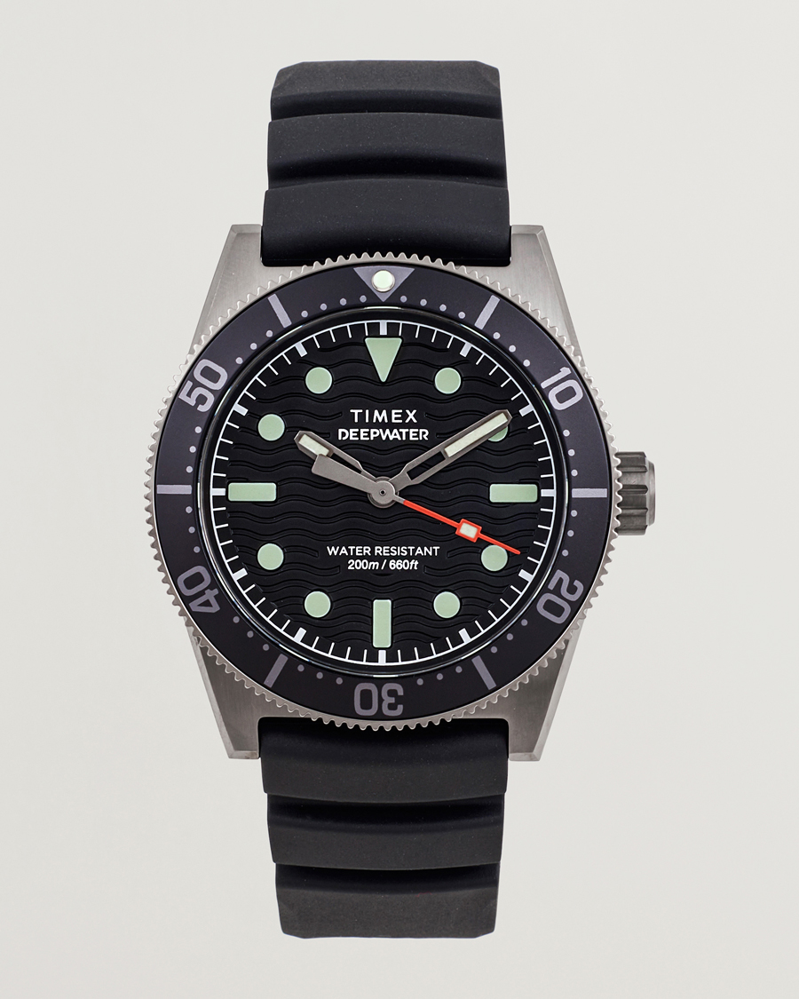 Uomini | Timex Deepwater Reef 200 40mm Black Dial | Timex | Deepwater Reef 200 40mm Black Dial