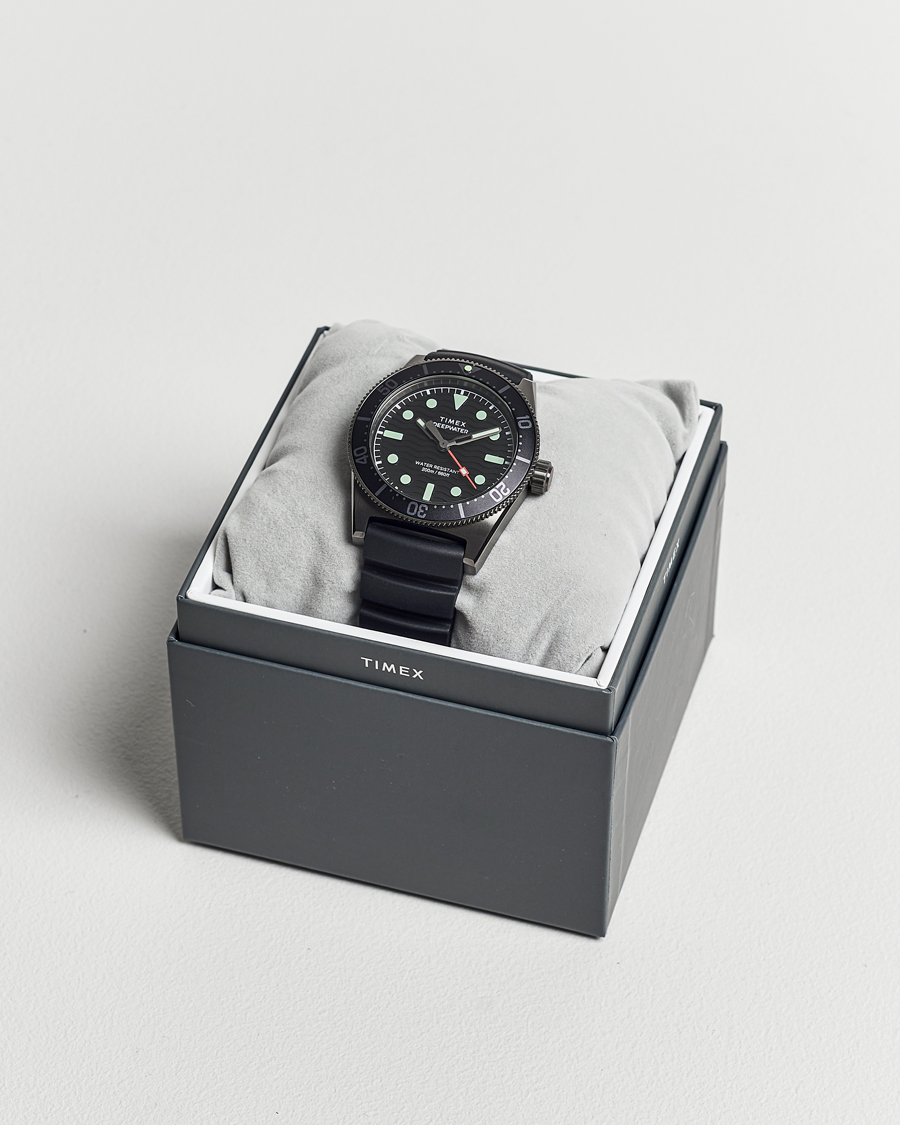Uomini | Timex Deepwater Reef 200 40mm Black Dial | Timex | Deepwater Reef 200 40mm Black Dial