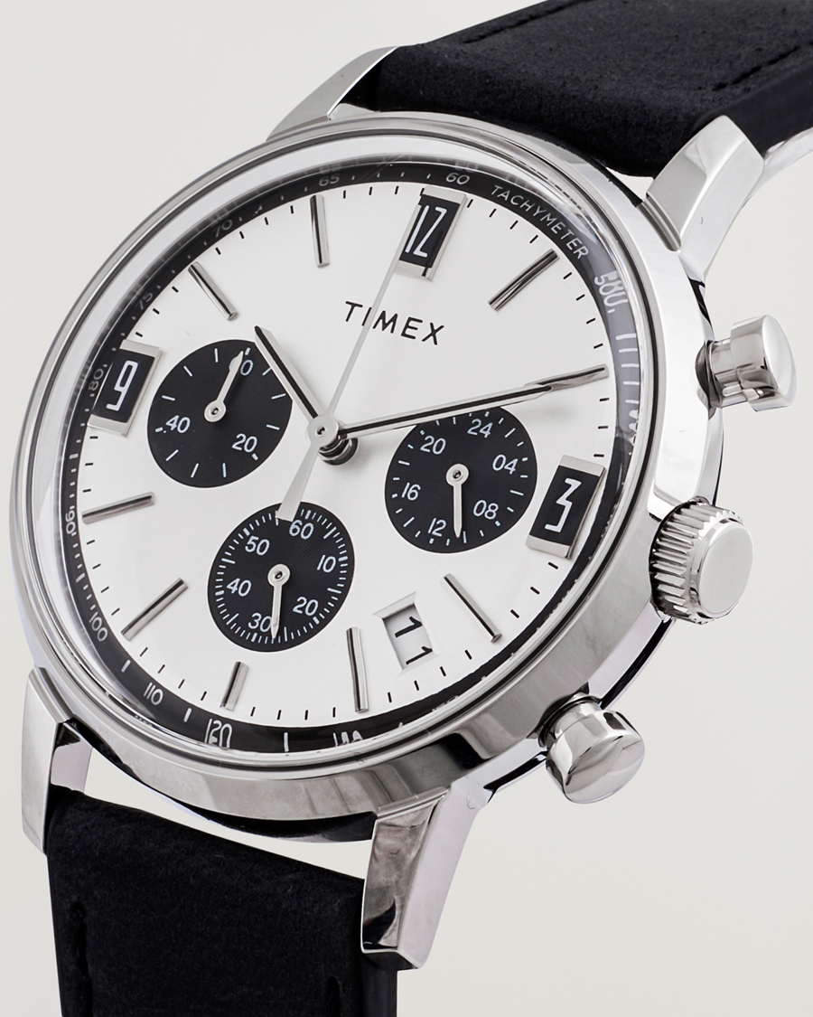Uomini | Timex Marlin Chrono Tachymeter 40mm Silver Dial | Timex | Marlin Chrono Tachymeter 40mm Silver Dial