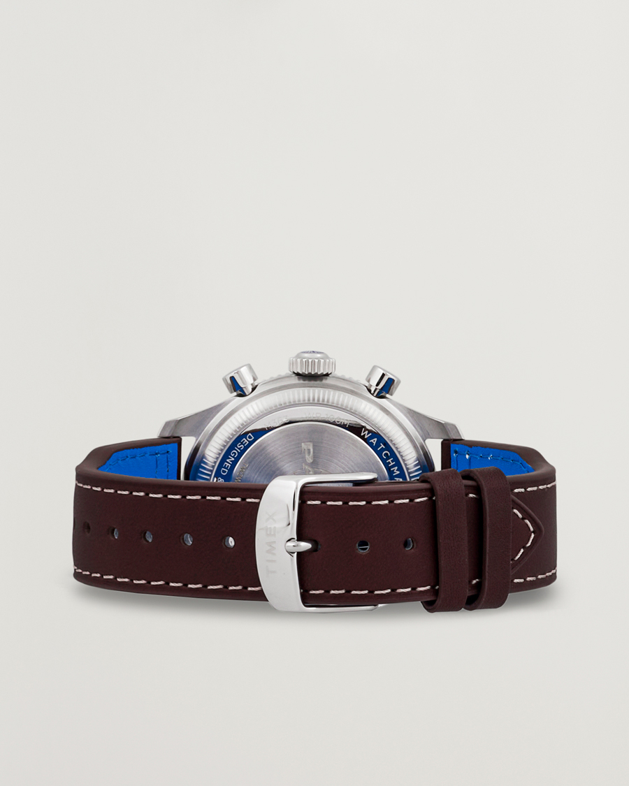 Uomini | Timex Pan Am Flyback Chronograph 43mm Blue Dial | Timex | Pan Am Flyback Chronograph 43mm Blue Dial