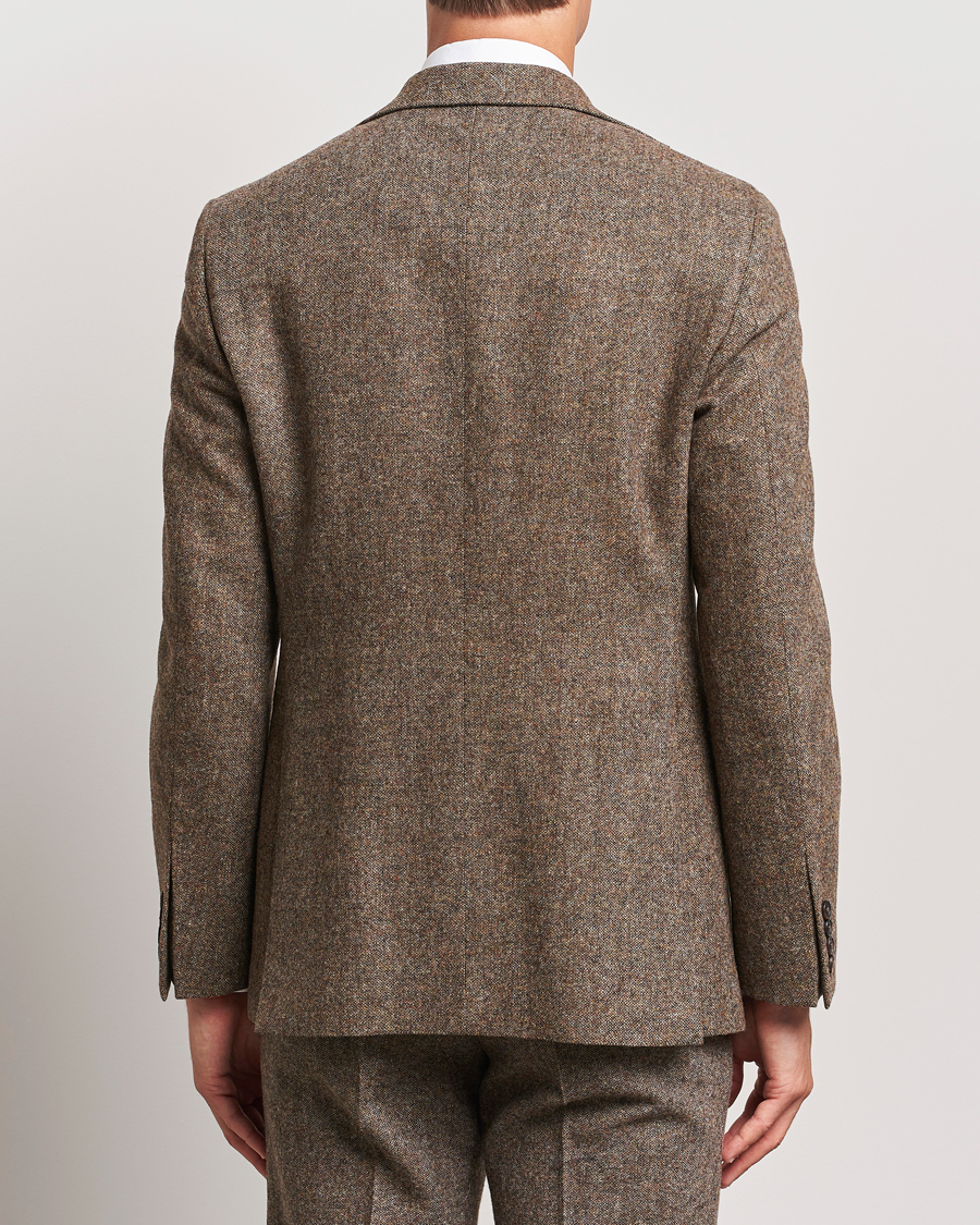 Uomini | Blazers | Walker Slater | Edward Wool Donegal Blazer Brown