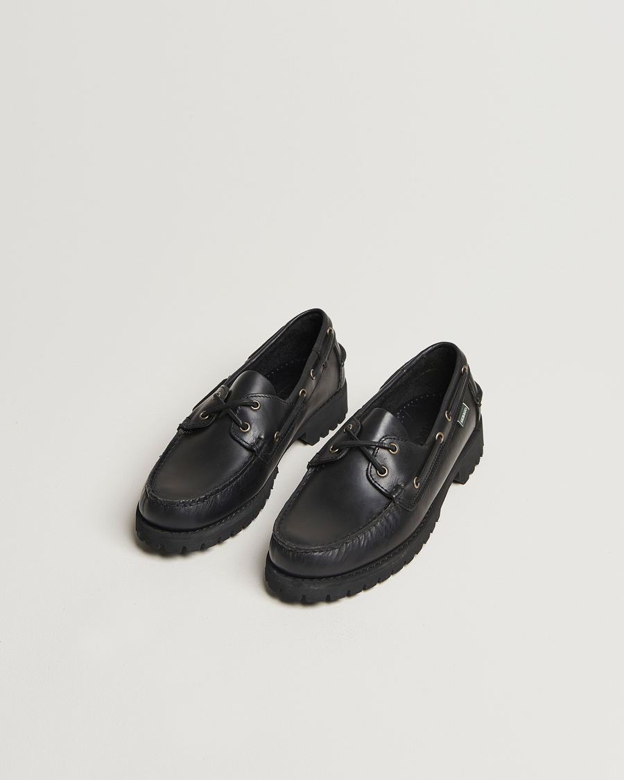 Uomini | Mocassini | Sebago | Ranger Waxy Leather Loafer Total Black