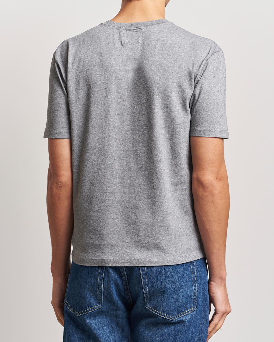Uomini | T-shirt | Drake's | Short Sleeve Hiking T-Shirt Grey