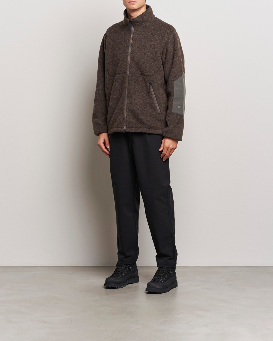 Uomini | Pantaloni | Goldwin | One Tuck Tapered Stretch Pants Black