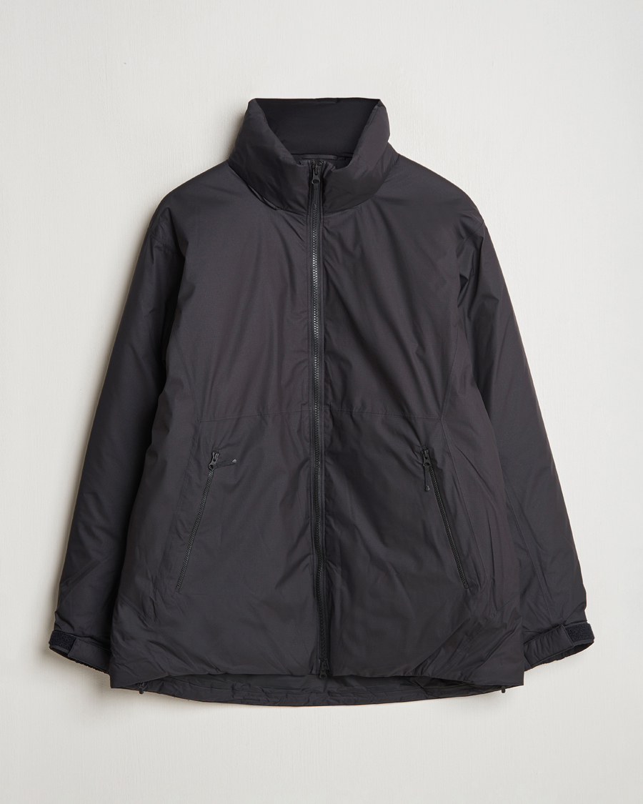 Uomini | Giacche | Goldwin | GORE-TEX Windstopper Puffy Jacket Black