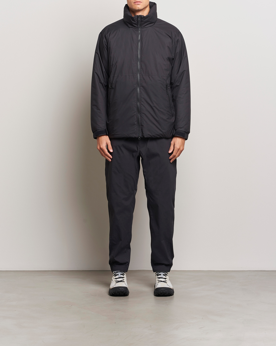 Uomini | Giacche | Goldwin | GORE-TEX Windstopper Puffy Jacket Black