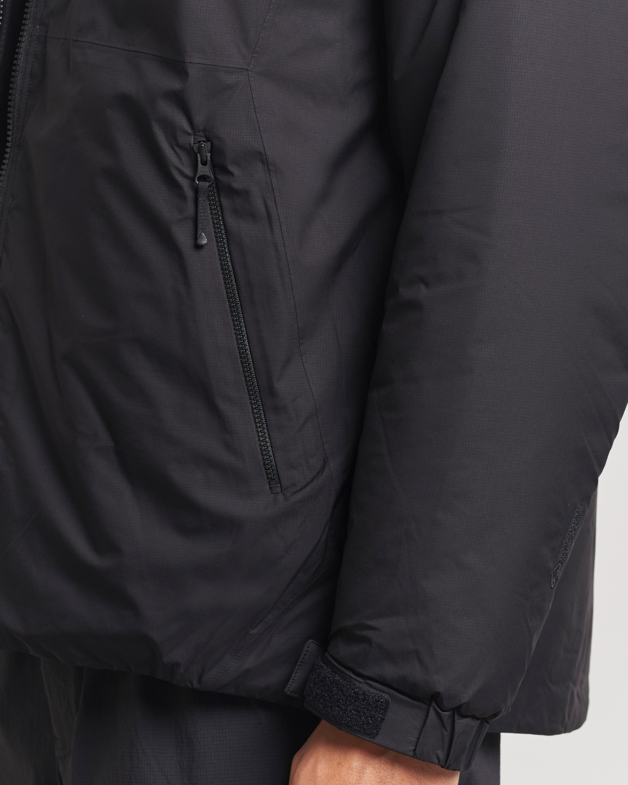 Uomini | Giacche | Goldwin | GORE-TEX Windstopper Puffy Jacket Black