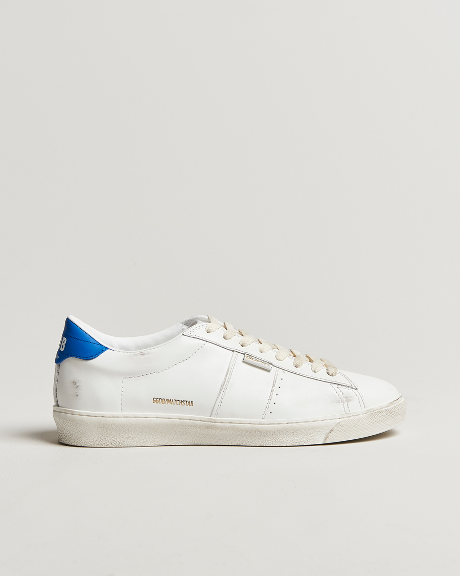 Uomini | Golden Goose Matchstar Sneakers White/Blue | Golden Goose | Matchstar Sneakers White/Blue