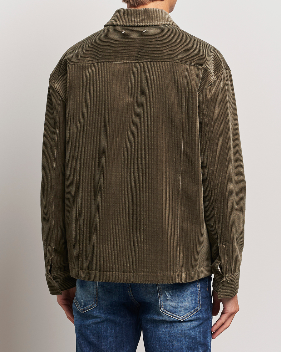 Uomini | Giacche | Golden Goose | Corduroy Jacket Dark Green