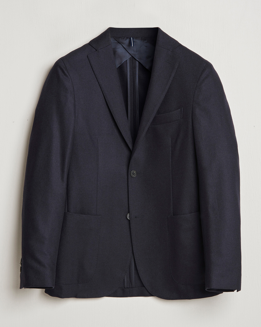Uomini | Blazers | Incotex | Wool/Cashmere Blazer Navy