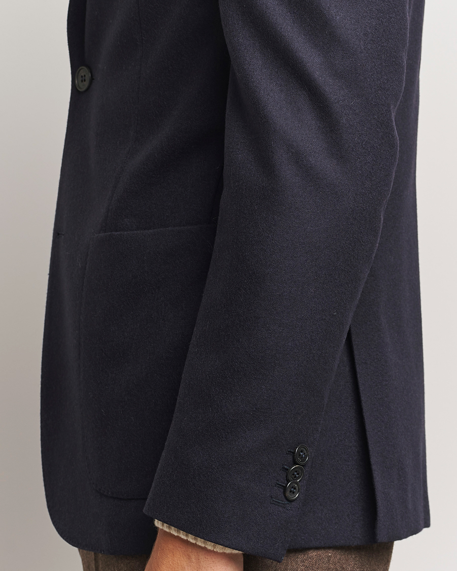 Uomini | Blazers | Incotex | Wool/Cashmere Blazer Navy