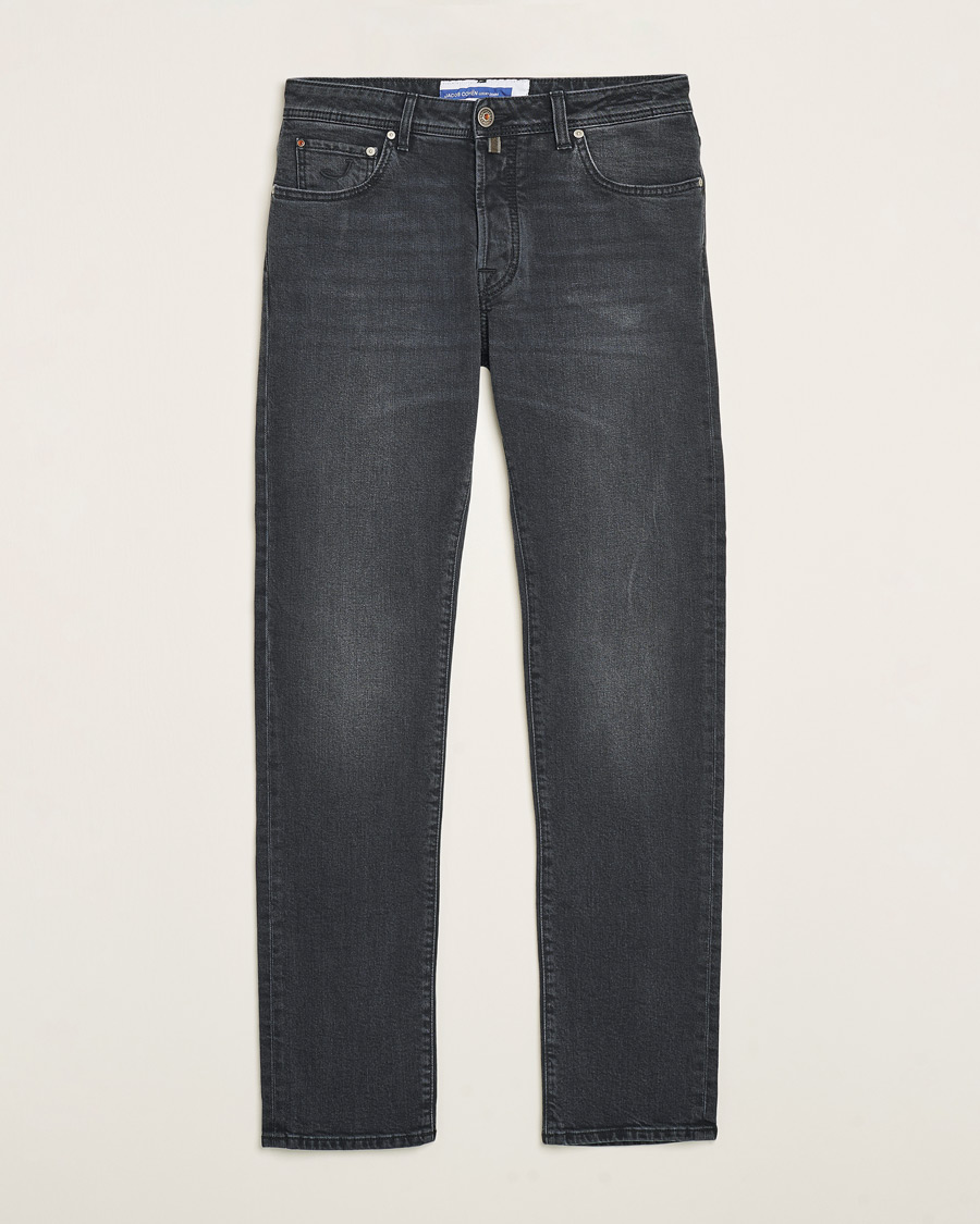 Uomini | Jeans | Jacob Cohën | Bard Slim Fit Streatch Jeans Grey