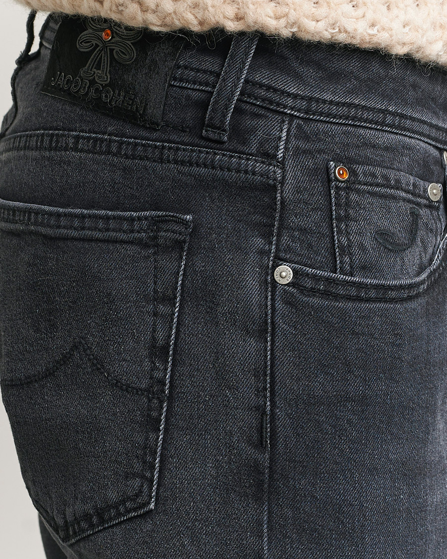 Uomini | Jeans | Jacob Cohën | Bard Slim Fit Streatch Jeans Grey