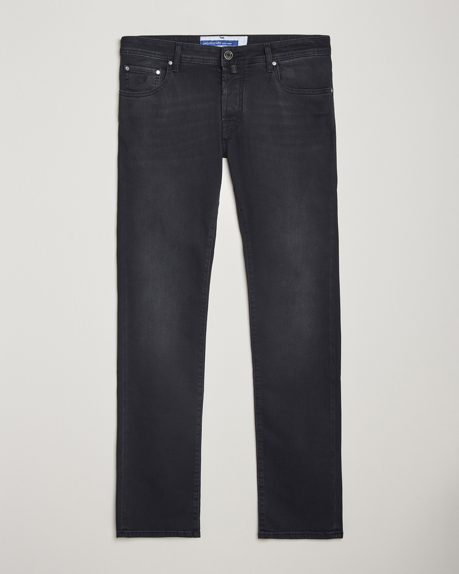 Uomini | Jeans | Jacob Cohën | Nick Slim Fit Stretch Jeans Grey