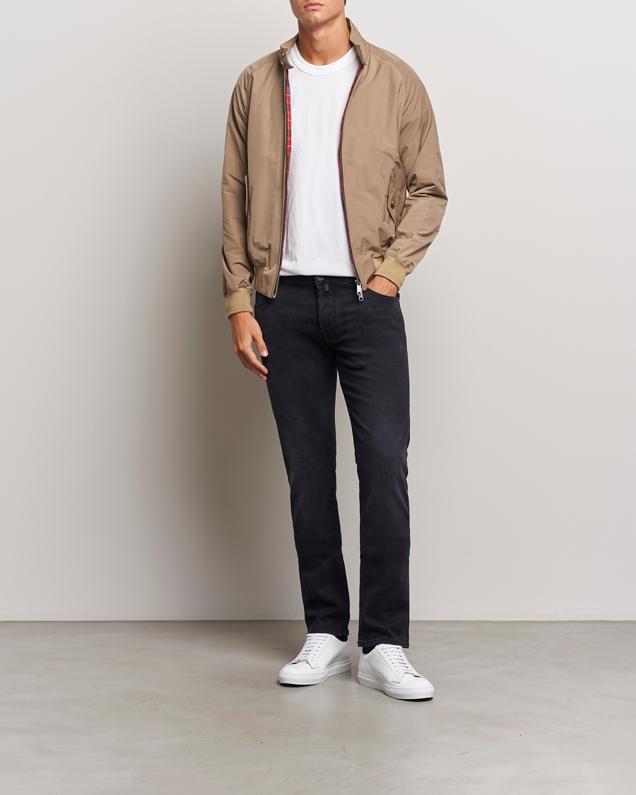 Uomini | Jeans | Jacob Cohën | Nick Slim Fit Stretch Jeans Grey
