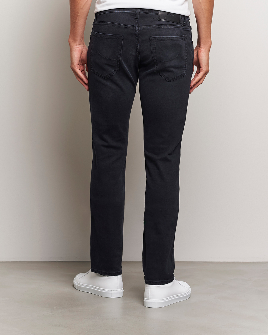 Uomini | Jeans | Jacob Cohën | Nick Slim Fit Stretch Jeans Grey
