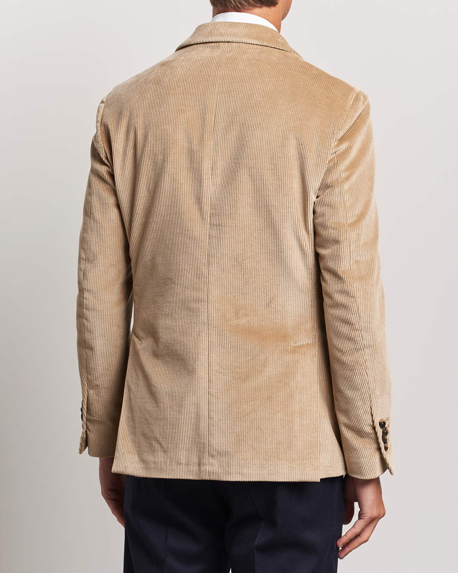 Uomini | Blazers | Lardini | Corduroy Blazer Beige