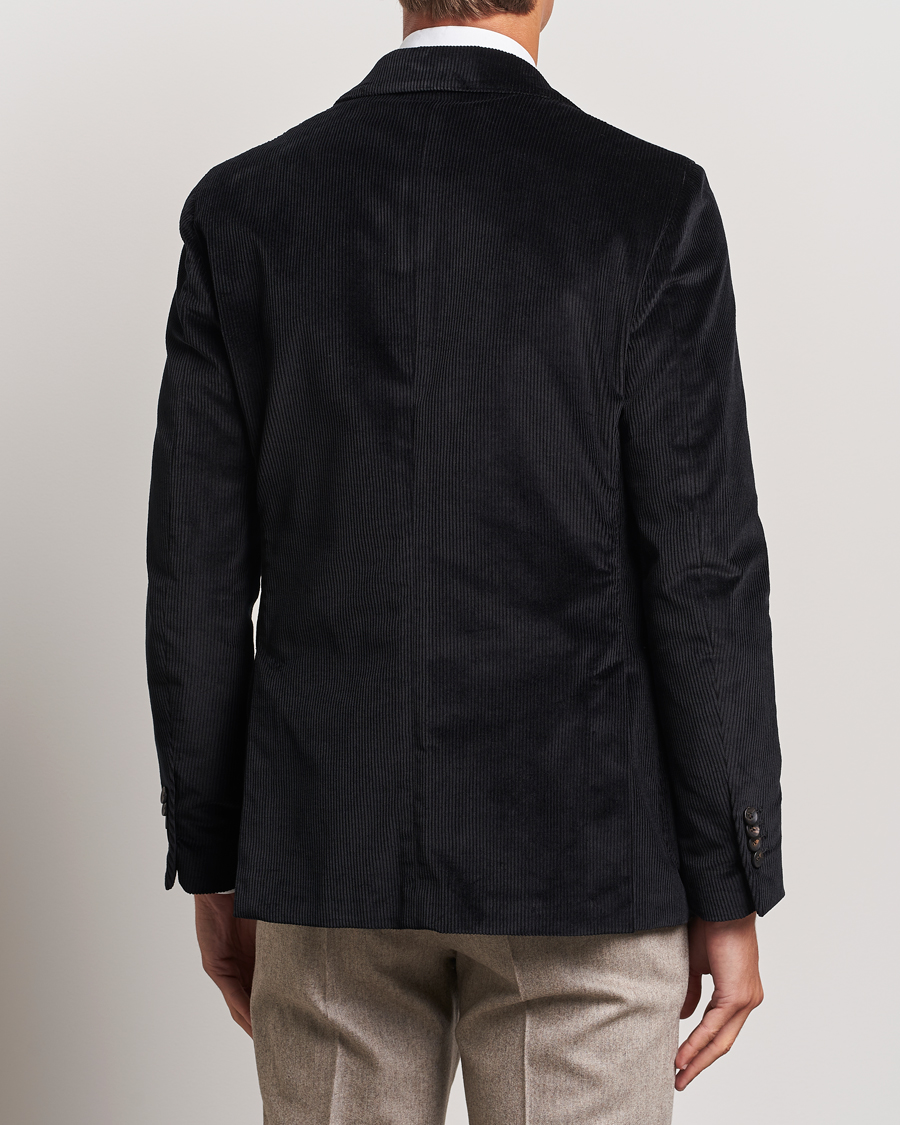 Uomini | Blazers | Lardini | Corduroy Blazer Black