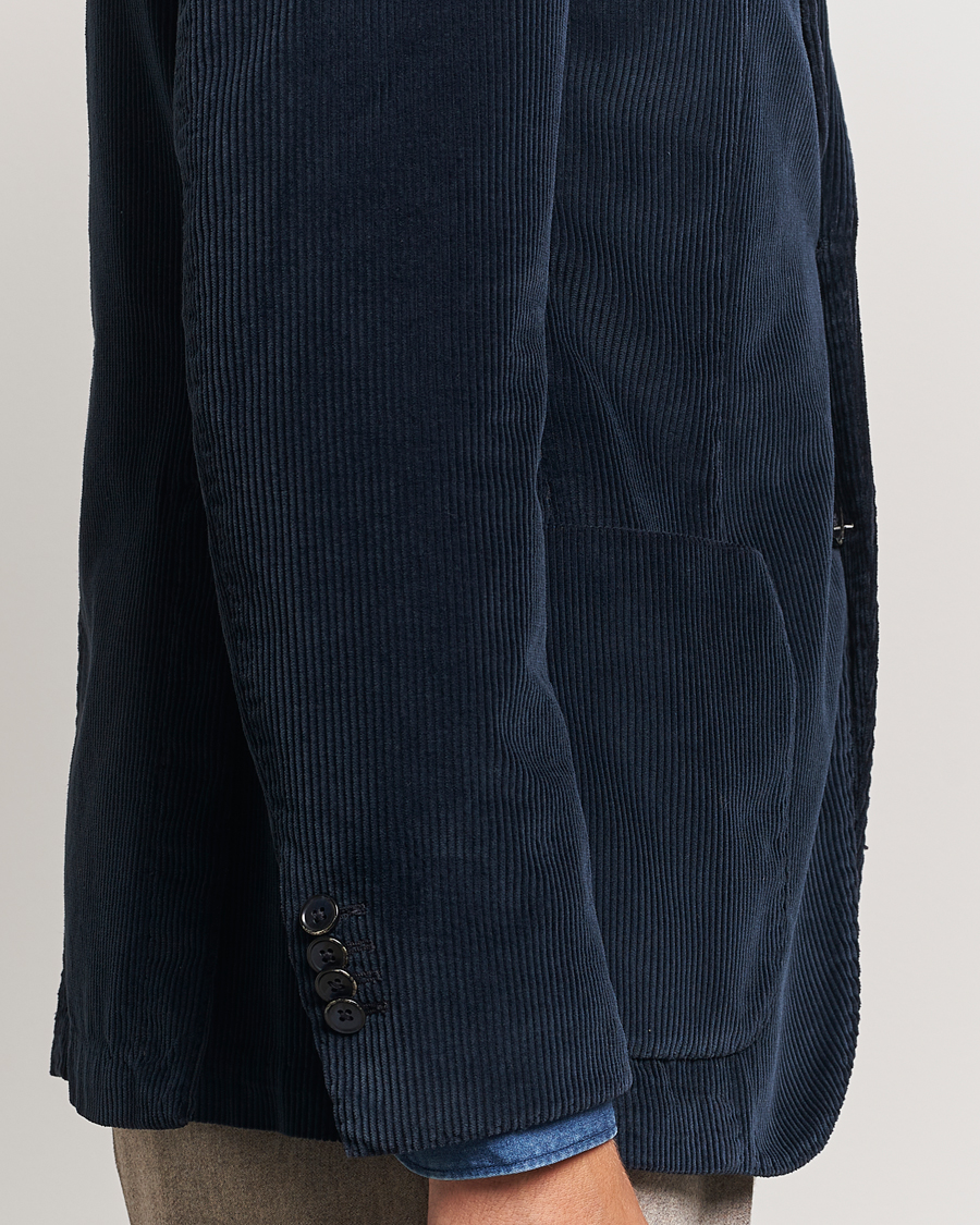 Uomini | Blazers | L.B.M. 1911 | Jack Corduroy Blazer Navy