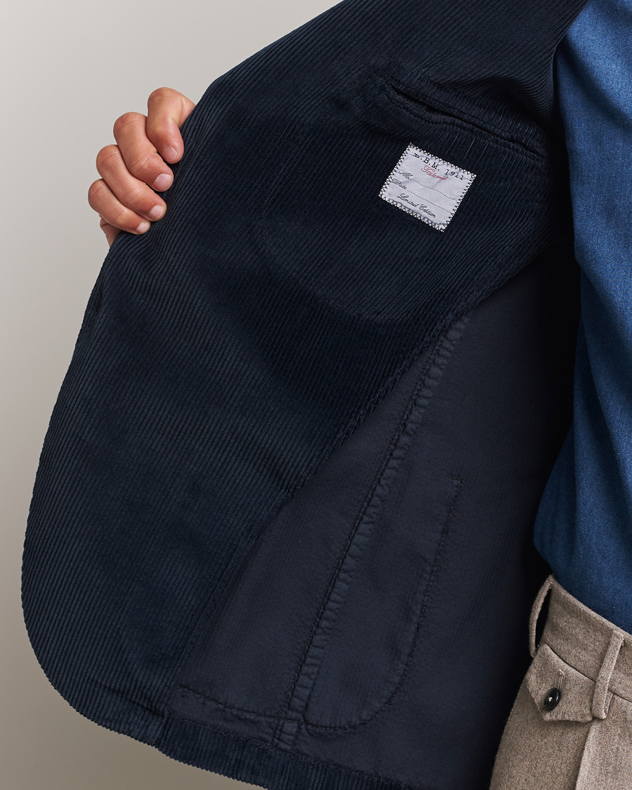 Uomini | Blazers | L.B.M. 1911 | Jack Corduroy Blazer Navy