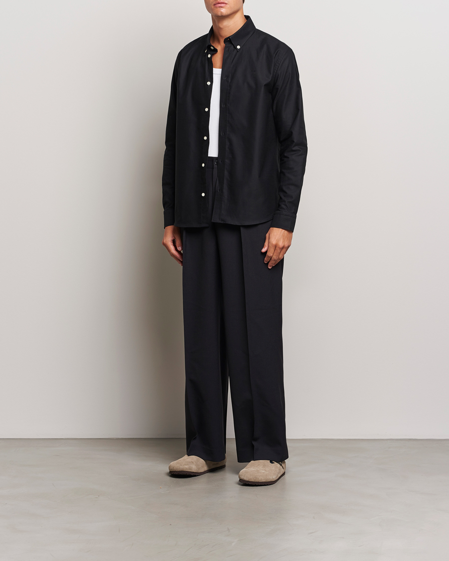Uomini | Camicie | LES DEUX | Konrad Oxford Shirt Black