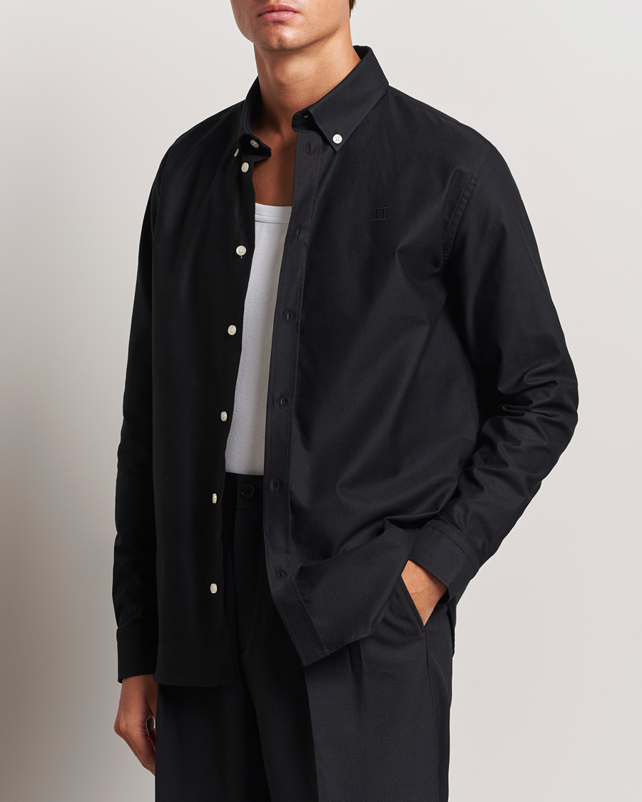 Uomini | Camicie | LES DEUX | Konrad Oxford Shirt Black