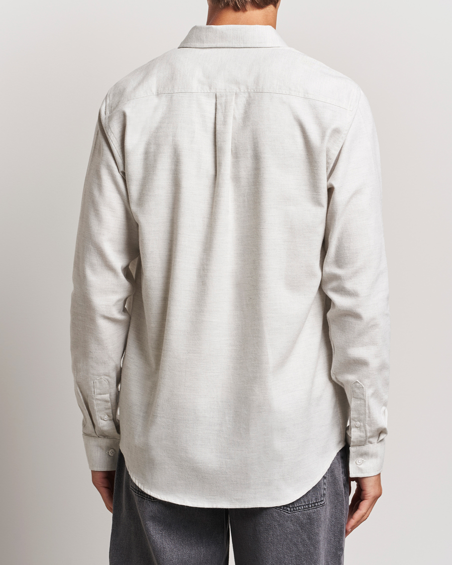 Uomini | Camicie | LES DEUX | Dessert Reg Shirt Snow Melange