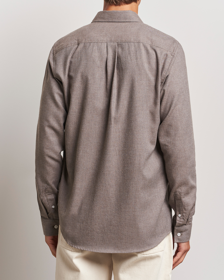 Uomini | Camicie | LES DEUX | Dessert Reg Shirt Mountain Grey Melange