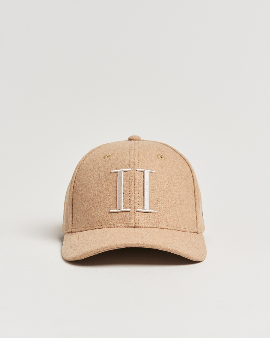 Uomini | Les Deux Encore Wool Baseball Cap Dark Sand Melange | LES DEUX | Encore Wool Baseball Cap Dark Sand Melange