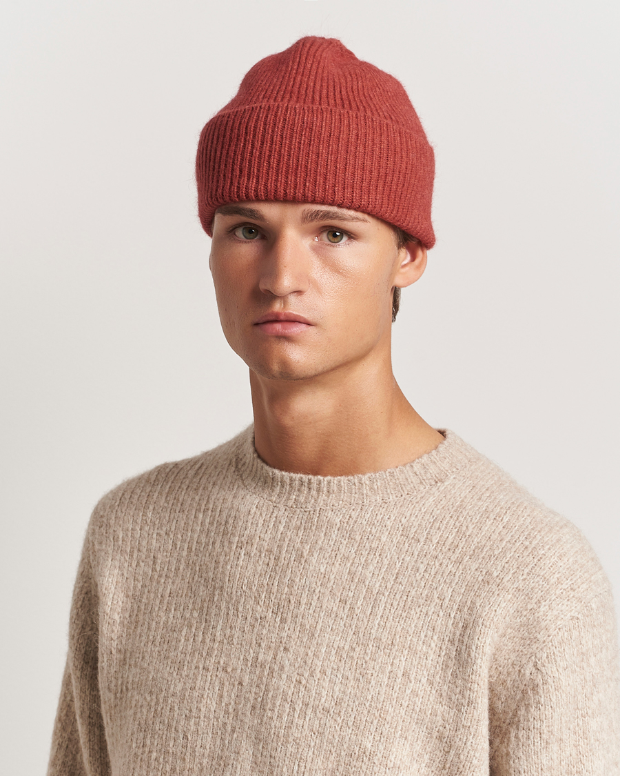 Uomini | Berretti | Le Bonnet | Lambswool/Caregora Beanie Terra