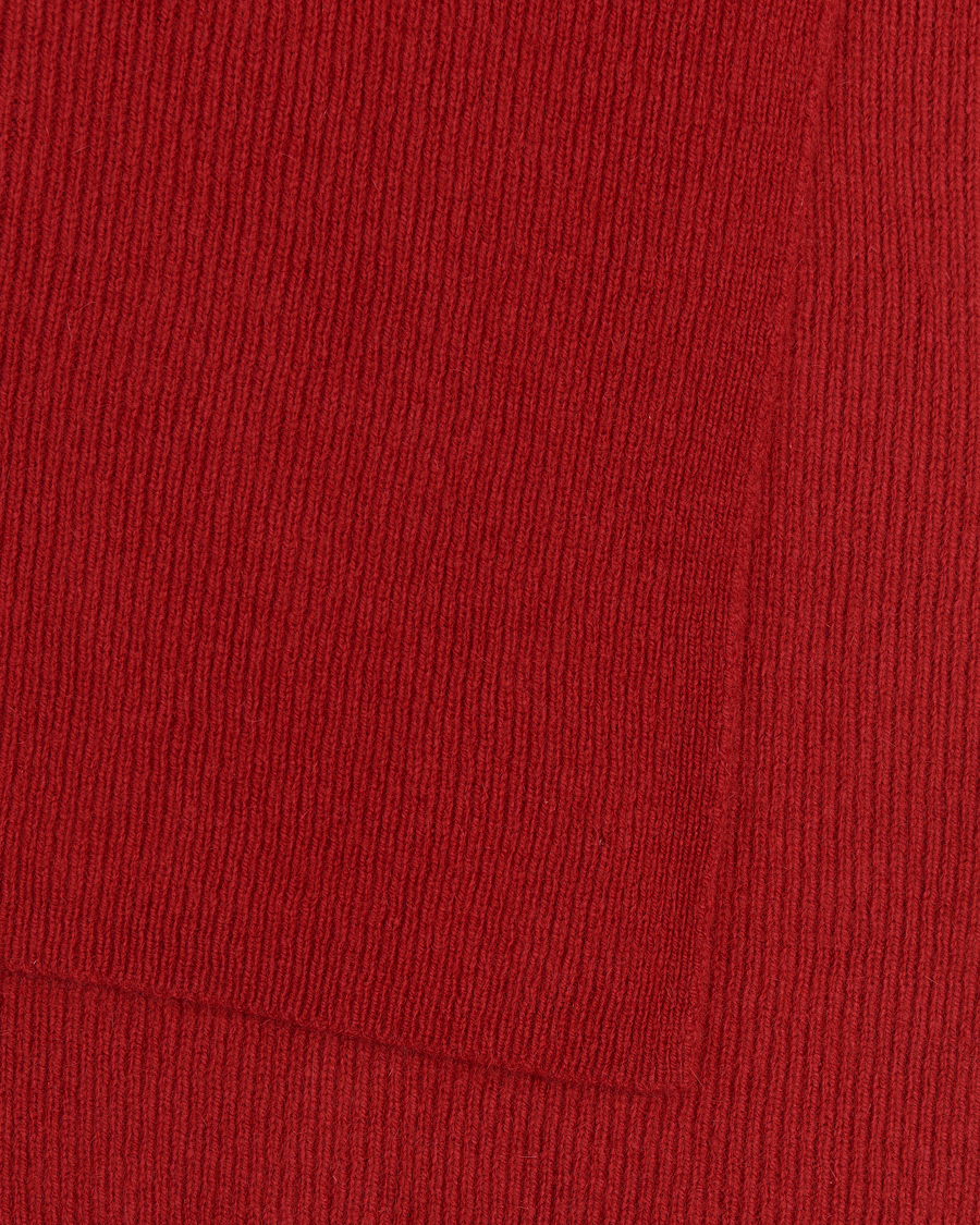 Uomini | Sciarpe | Le Bonnet | Lambswool/Caregora Scarf Framboise