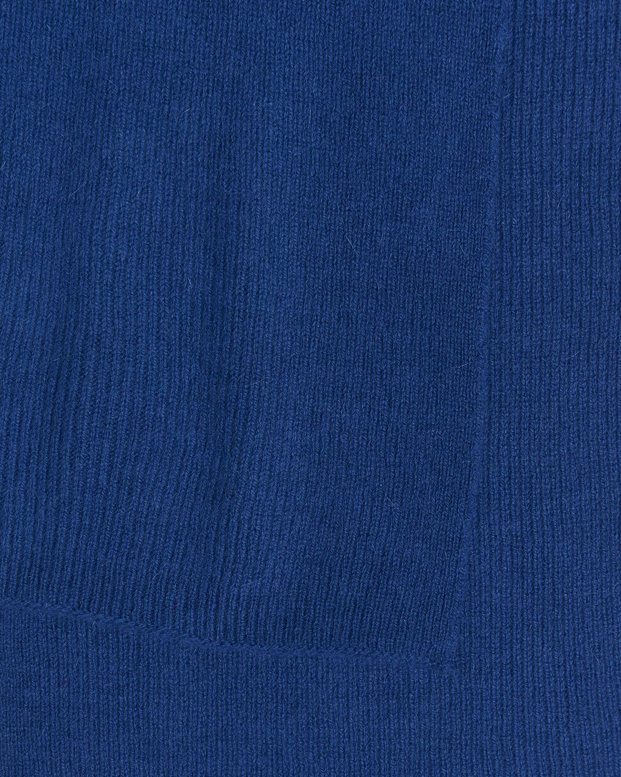 Uomini | Sciarpe | Le Bonnet | Lambswool/Caregora Scarf Marin