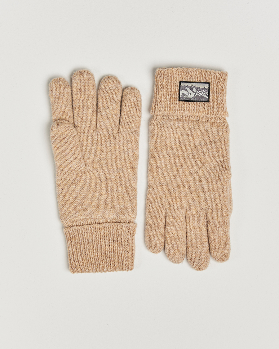 Uomini | Guanti | Hestra | Raggwool Glove Beige