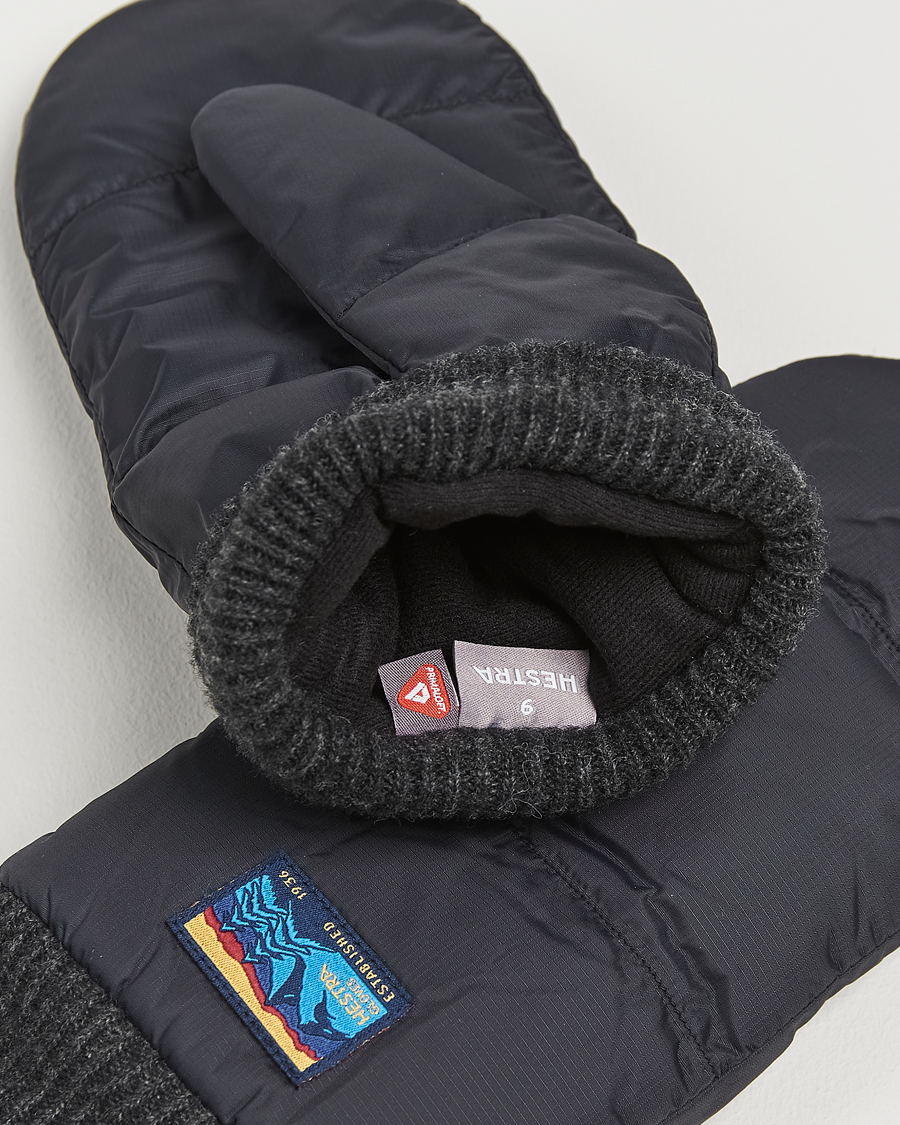 Uomini | Hestra Otra Wind-/Waterproof Primaloft Glove Black | Hestra | Otra Wind-/Waterproof Primaloft Glove Black