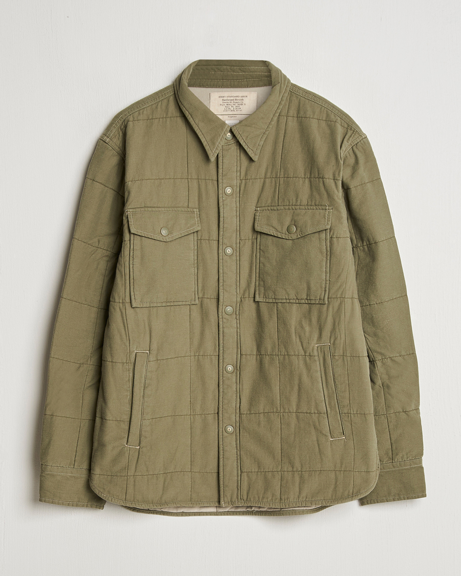Uomini | Giacche | RRL | Mountain Shirt Jacket Olive Drab