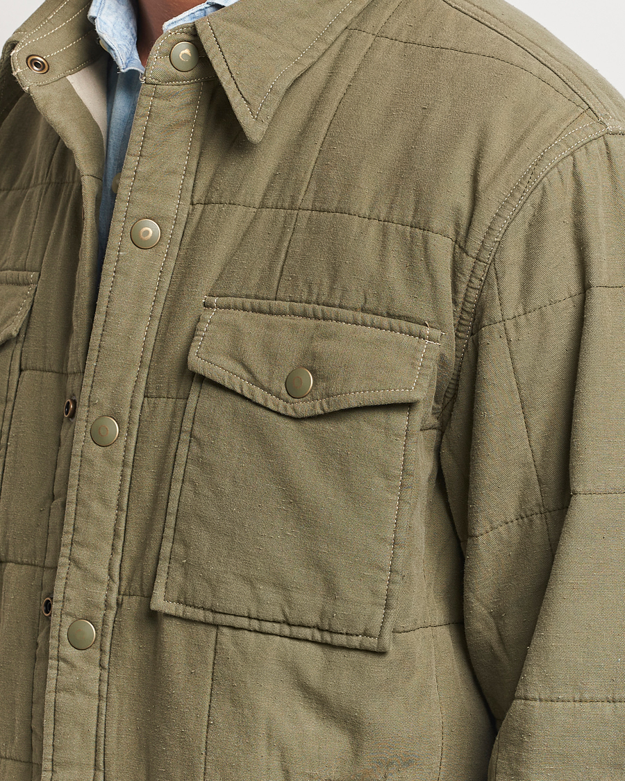Uomini | Giacche | RRL | Mountain Shirt Jacket Olive Drab