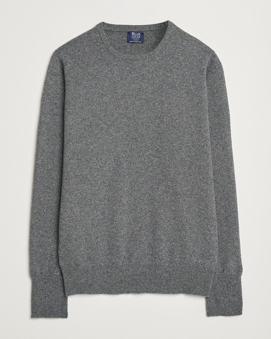 Uomini | Maglieria | William Lockie | Rob Lambswool Crewneck Cliff