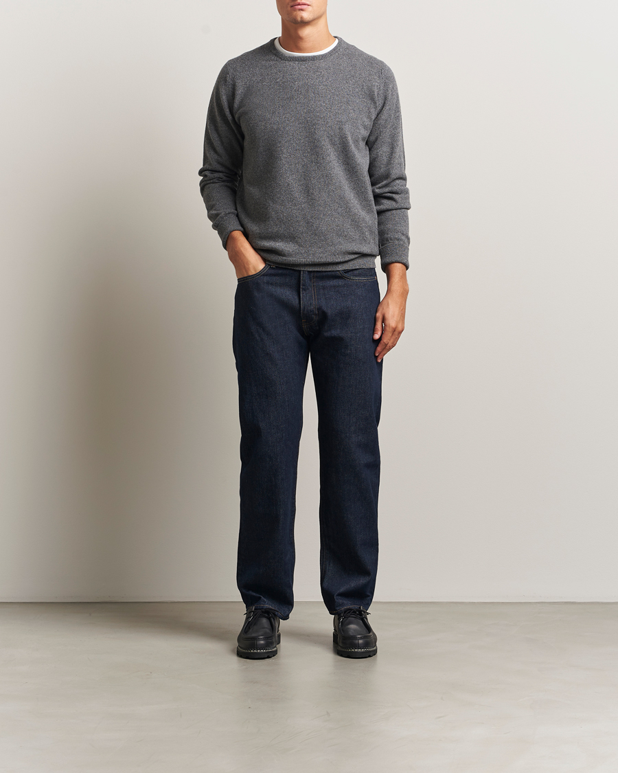Uomini | Maglieria | William Lockie | Rob Lambswool Crewneck Cliff