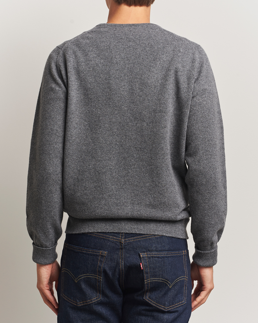 Uomini | Maglieria | William Lockie | Rob Lambswool Crewneck Cliff
