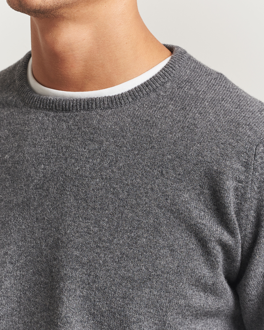 Uomini | Maglieria | William Lockie | Rob Lambswool Crewneck Cliff