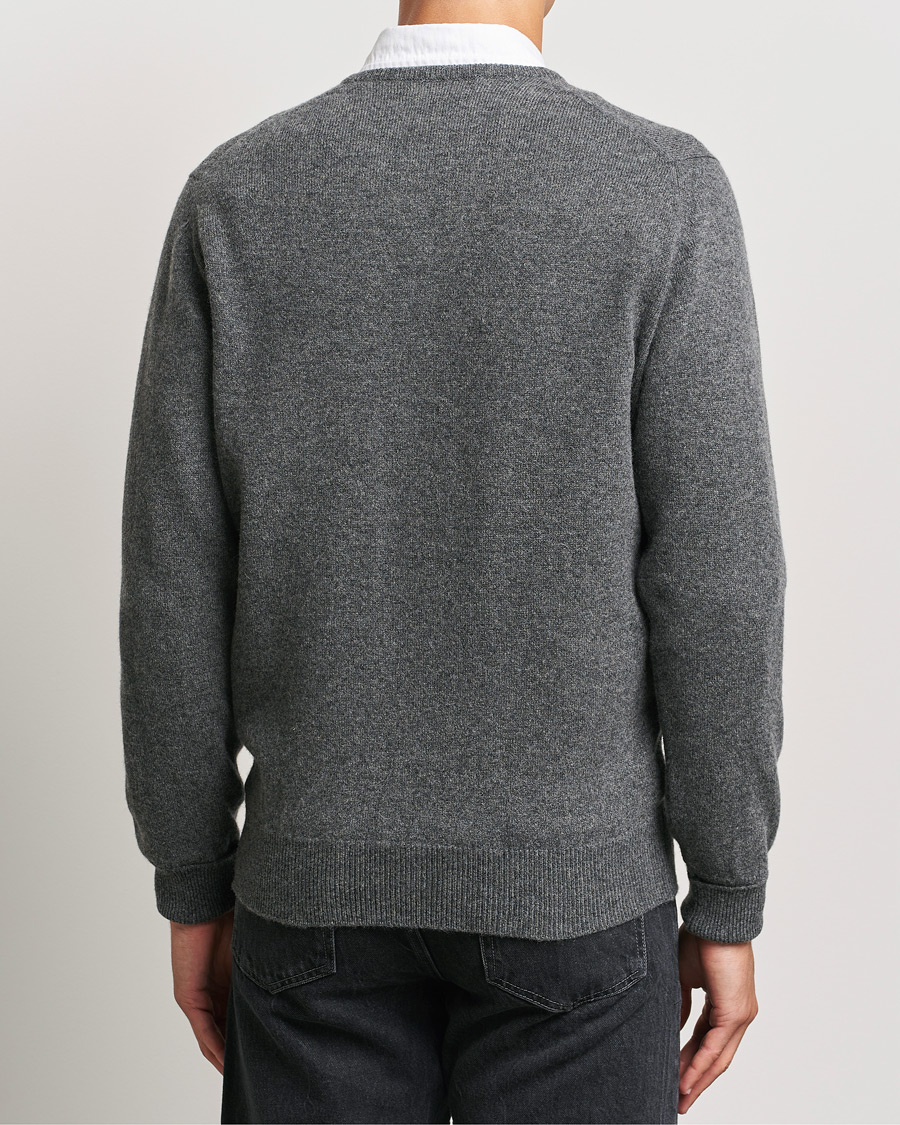 Uomini | Maglieria | William Lockie | Rob Lambswool V-Neck Cliff