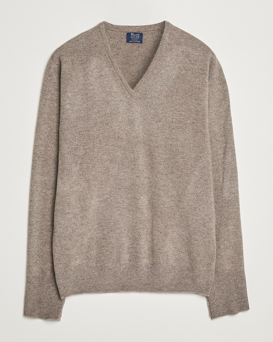 Uomini | Maglieria | William Lockie | Rob Lambswool V-Neck Vole