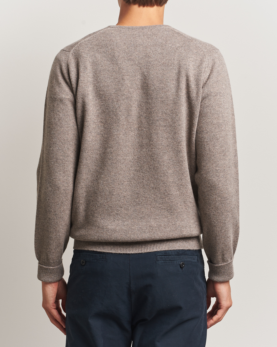 Uomini | Maglieria | William Lockie | Rob Lambswool V-Neck Vole