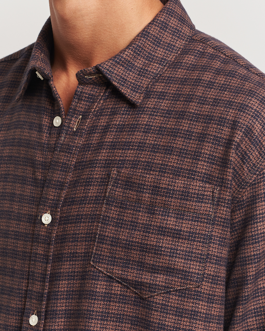 Uomini | Camicie | Palmes | Joseph Flannel Shirt Navy