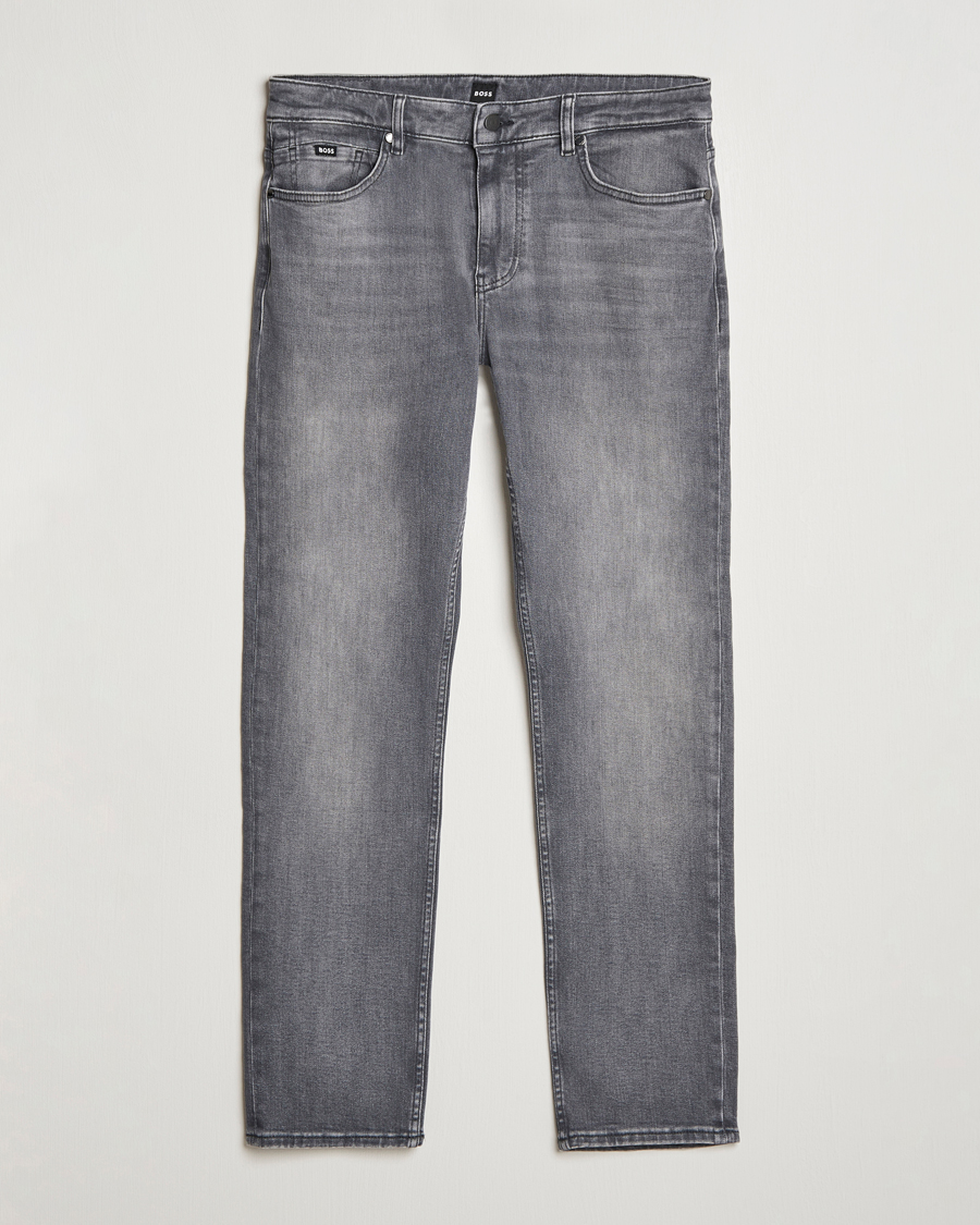 Uomini | Pantaloni | BOSS BLACK | Delaware Jeans Medium Grey