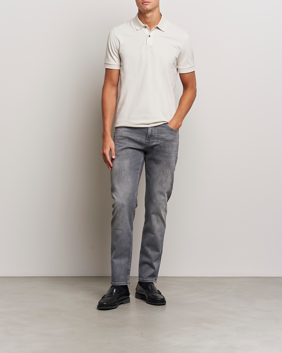 Uomini | Pantaloni | BOSS BLACK | Delaware Jeans Medium Grey