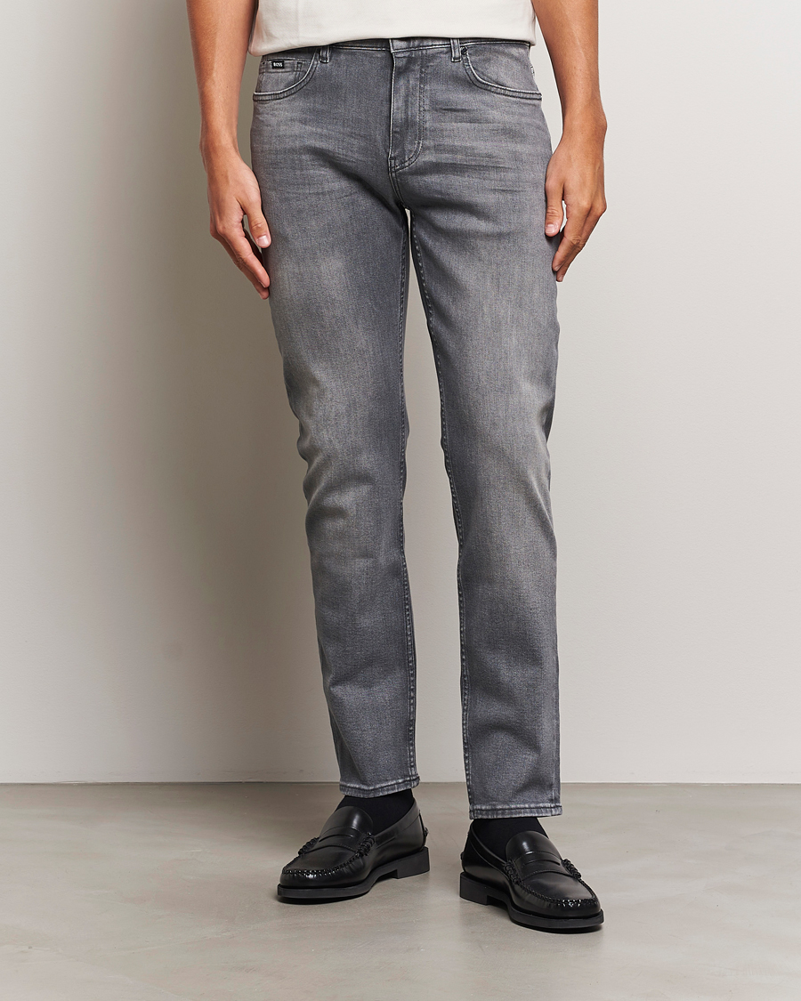 Uomini | Pantaloni | BOSS BLACK | Delaware Jeans Medium Grey