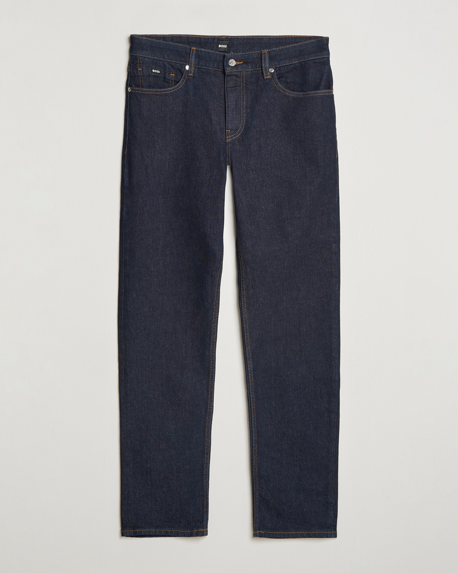Uomini | Pantaloni | BOSS BLACK | Re.Maine Jeans Dark Blue