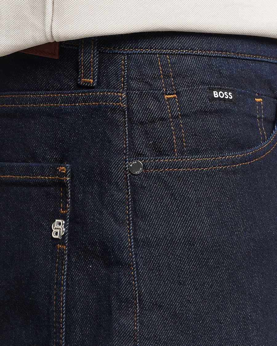 Uomini | Pantaloni | BOSS BLACK | Re.Maine Jeans Dark Blue